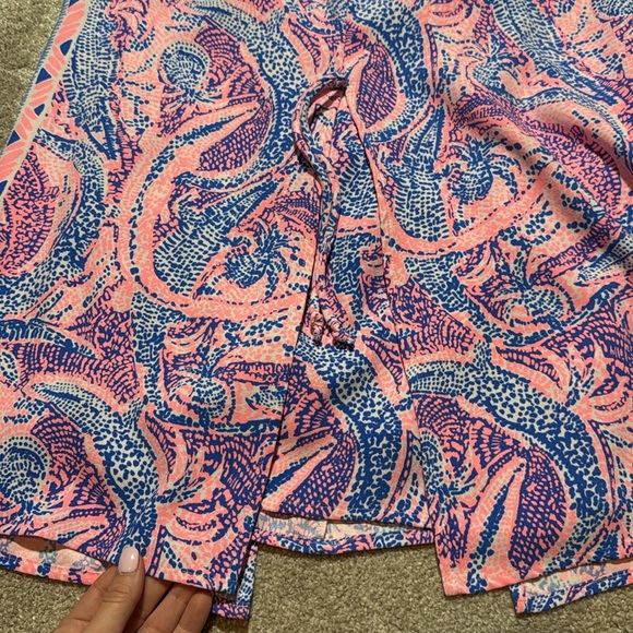 Lilly Pulitzer Donna Romper in Maybe Gato Engineered - Picture 6 of 11